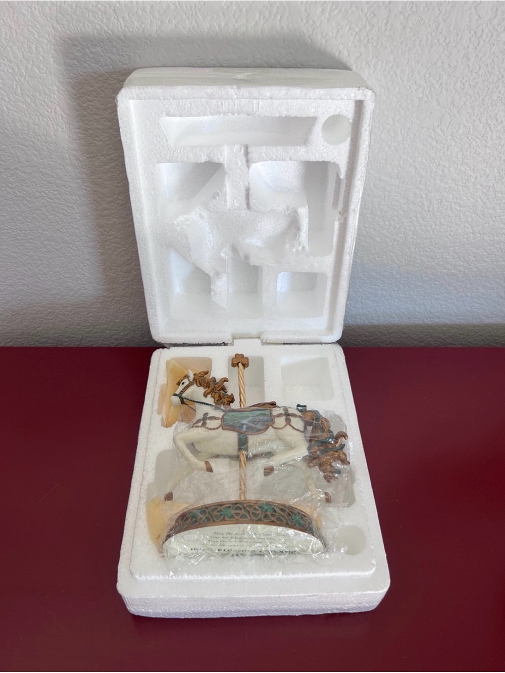 Vintage Irish Blessing Carousel by Hamilton Limited Collection Horse Pony #2786